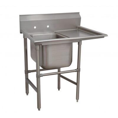 Advance Tabco 94-1-24-36R 58″ (1) One Compartment Sink