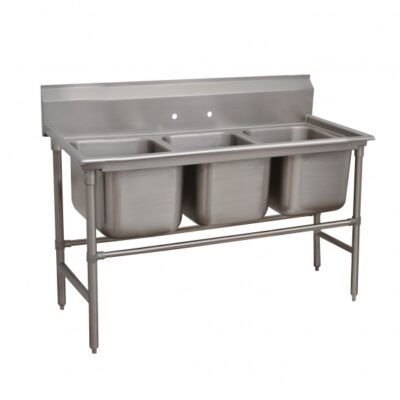 Advance Tabco 94-83-60 74″ (3) Three Compartment Sink