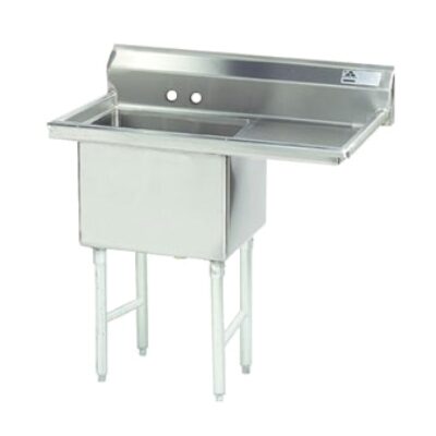 Advance Tabco FC-1-1824-18R 38″ (1) One Compartment Sink