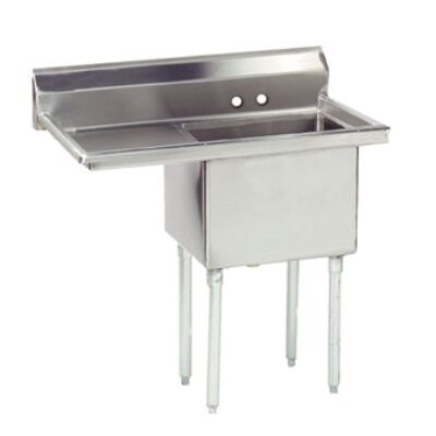 Advance Tabco FE-1-1812-18L-X 38″ (1) One Compartment Sink