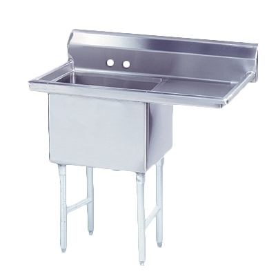 Advance Tabco FS-1-1620-18R 36″ (1) One Compartment Sink