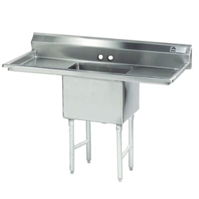 Advance Tabco FS-1-3024-24RL 78″ (1) One Compartment Sink