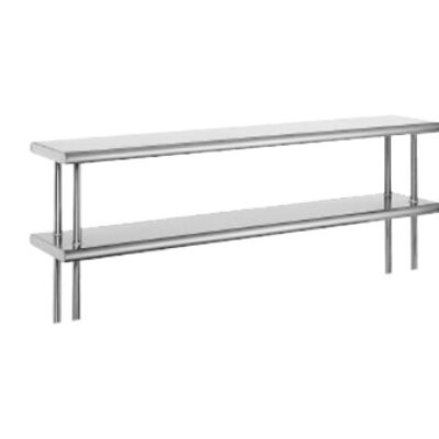 Advance Tabco ODS-12-96 96″ Table-Mounted Overshelf