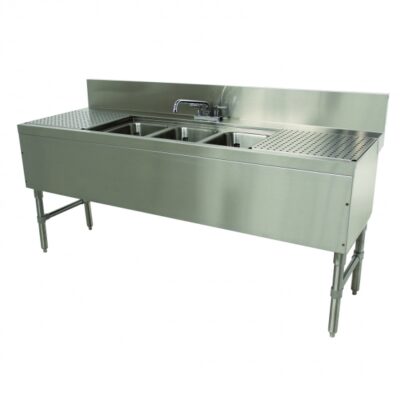 Advance Tabco PRB-24-53C 60″ Underbar Sink Units