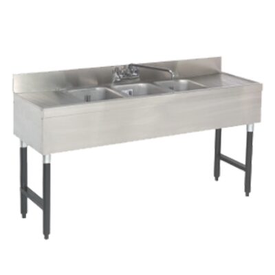 Advance Tabco SLB-53C-X 60″ Underbar Sink Units