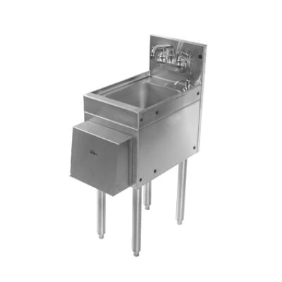 Glastender HSB-12-D 12″ Underbar Hand Sink Unit